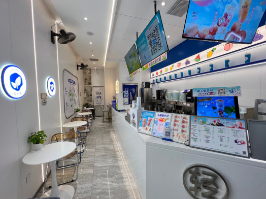 翔安地铁口轻茶里奶茶店，大照/集体照_图2